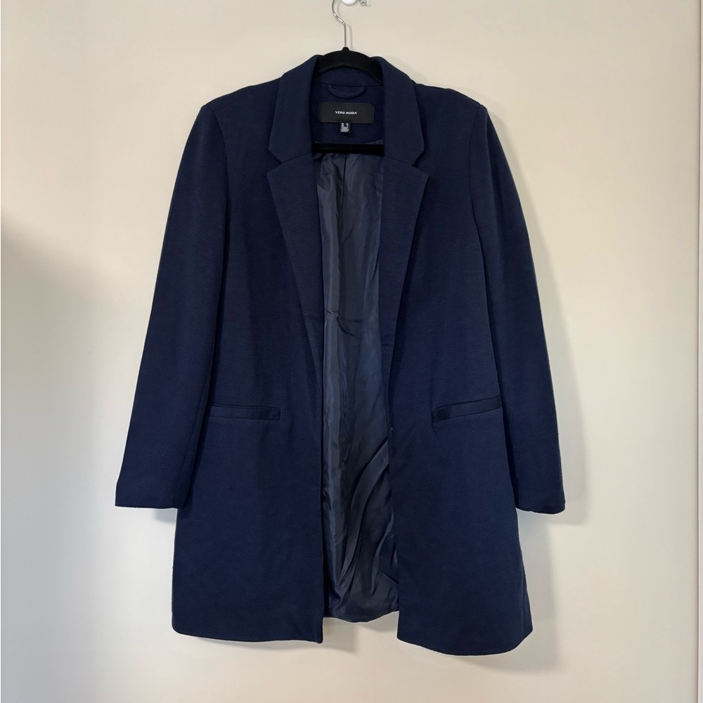 Vero Moda Elegant Dark Blue Blazer